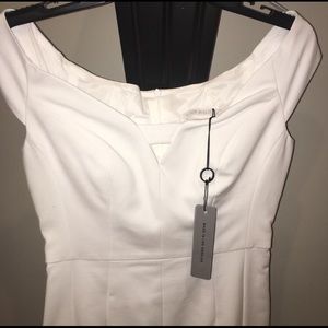 Black Halo Off the Shoulder Dress